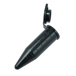 CELLTREAT Scientific Products 5mL Black Macro Centrifuge Tube, Non-sterile,