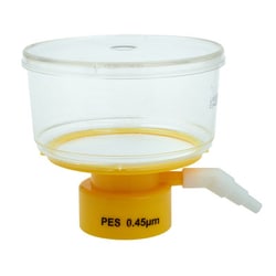 CELLTREAT Scientific Products 250mL Bottle Top Filter, 0.45m PES Filter,