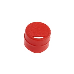 CELLTREAT Scientific Products Red Cap Insert for CF Cryogenic Vials, Non-sterile