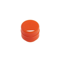 CELLTREAT Scientific Products Orange Cap Insert for CF Cryogenic Vials,