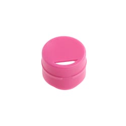 CELLTREAT Scientific Products Pink Cap Insert for CF Cryogenic Vials, Non-sterile