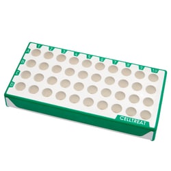 CELLTREAT Scientific Products 40 Place Easy-Grip Workstation Rack for CF Cryogenic Vial, Non-sterile