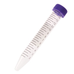 CELLTREAT Scientific Products 15mL Centrifuge Tube, Purple Cap - Bag, Sterile, 500/CS