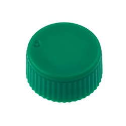 CELLTREAT Scientific Products CAP ONLY, Screw Top Micro Tube Cap, O-Ring, Opaque, Green, Non-sterile, 1000/CS