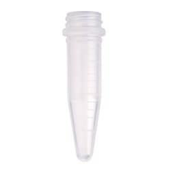 CELLTREAT Scientific Products TUBE ONLY, 1.5mL Screw Top Micro Tube, Conical