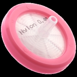 CELLTREAT Scientific Products Nylon Syringe Filter, 0.45m, 30mm, Bulk Packed,