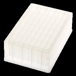CELLTREAT Scientific Products 4.6mL 48 Deep Well Storage Plate, PP, Rectangle Well, U-Bottom, Non-sterile