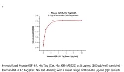 ACROBiosystems Recombinant Protein;Mouse IGF-I R / CD221 Protein;HEK293;100UG;IGR,IGF1R,CD221,IGFIR,IGFR,JTK13,IGF-IR,IGF-1R,JTK-13,MGC142170,MGC142172,MGC18216,IGF-I