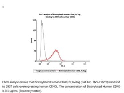 ACROBiosystems Recombinant Protein;Biotinylated Human CD40 / TNFRSF5, Fc
