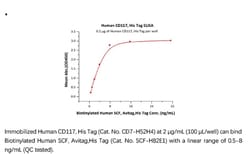 ACROBiosystems Recombinant Protein;Human CD117 / c-kit Protein;HEK293;100UG;CD7,CD117,SCFR,c-Kit,KIT,