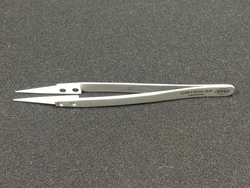 Swanstrom Tools&nbsp;Tweezer, Quick Change, White Ceramic, Fine Tip