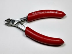 Swanstrom Tools Cutter, Carbide, Taper, Ultra Sharp Tips, Full Flush, Red