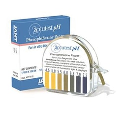 JANT PHARMACAL CORPORATION AccutestT Nitrazine pH Phenaphthazine Paper,