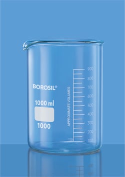 Foxx Life Sciences Borosil Low-Form Griffin Beakers with Pouring Spouts,