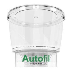 Foxx Life Sciences Autofil Sterile Single Use Vacuum Bottle Top Filters with 0.45um PES Membrane, 500mL, 24/CS