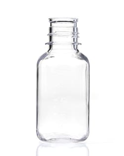 Foxx Life Sciences EZBio 250mL PC Media Bottles, Non-Sterile, Autoclavable Square Storage Bottles with 38-430mm Neck, Without Caps, 24/PK