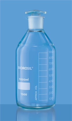 Foxx Life Sciences Borosil Reagent Bottles with Ground Glass Stoppers and