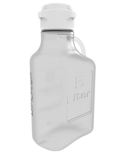 Foxx Life Sciences EZclear 5L (1 Gal) BPA-Free PETG Space Saving Carboy