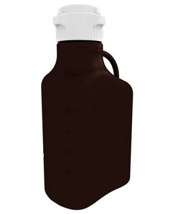 Foxx Life Sciences EZgrip 5L (1 Gal) Autoclavable Light Blocking Dark Amber