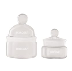 Foxx Life Sciences Borosil Weighing Bottles with Interchangeable Stopper,
