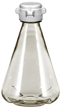 Foxx Life Sciences Sterile Plastic Erlenmeyer Flasks for Cell Culture and