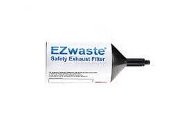 Foxx Life Sciences EZwaste 100 HPLC Solvent Waste System, ¼-28 Thread Size Replacement Chemical Exhaust Filter, Activated Carbon, 1/EA