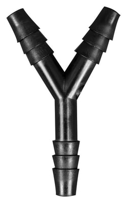 Foxx Life Sciences Polypropylene Y-Type Barbed Tubing Connectors (Wye-Shaped),