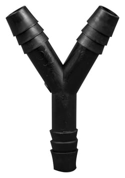 Foxx Life Sciences Polypropylene Y-Type Barbed Tubing Connectors (Wye-Shaped),