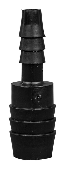 Foxx Life Sciences Polyethylene Barbed Union Tube Fittings, Reducing Connector,