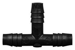 Foxx Life Sciences Polyethylene T-Type Barbed Tubing Connectors (Tee-Shaped),