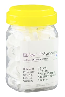 Foxx Life Sciences EZFlow Non-Sterile Polypropylene (PP) Syringe Filters,