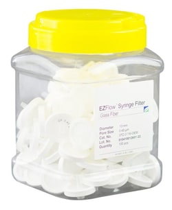 Foxx Life Sciences EZFlow Non-Sterile Glass Fiber (GF) Syringe Filters,