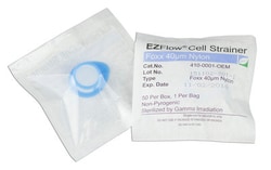 Foxx Life Sciences Sterile Cell Strainers, 40um, Blue