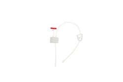 Foxx Life Sciences EZBio MTO Single Use (SUT) Cap Assembly, 38-430 VersaCap, PP, AdvantaFlex Tubing, Vented w/ Diptube, Plug, for 250mL Bottle, Foxx or Nalgene Bottles, Sterile, 20/CS