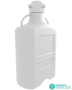 Foxx Life Sciences EZBio 40L (10 GAL) Gamma Sterilized Double Bagged HDPE