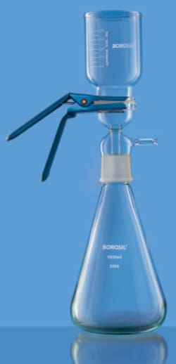Foxx Life Sciences Borosil Glass Vacuum Filtration Complete Assembly, 47mm