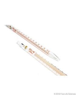 Foxx Life Sciences Borosil Reusable Class A Mohr (Measuring) Pipettes (Pipets)