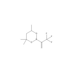 Chemscene ChemScene | 4,4,6-Trimethyl-2-(3,3,3-trifluoroprop-1-en-2-yl)-1,3,2-dioxaborinane,97%(stabilized