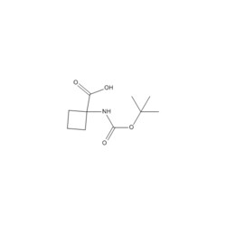 Chemscene&nbsp;1-((tert-Butoxycarbonyl)amino)cyclobutanecarboxylic acid | 25g | CS-M2532 | 98% | 120728-10-1 | MFCD02682623 | 215 25 | C10H17NO4