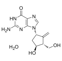 Medchemexpress LLC&nbsp;HY-13623A 200mg , Entecavir (monohydrate) SQ 34676;BMS-200475 CAS:209216-23-9 Purity:98%
