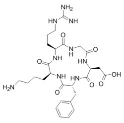 Medchemexpress LLC HY-P0023 100mg , Cyclo(-RGDfK) CAS:161552-03-0 Purity:98%,