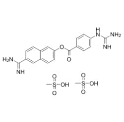 Medchemexpress LLC HY-B0190A 50mg , Nafamostat (mesylate) FUT-175 CAS:82956-11-4 Purity:98%