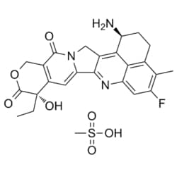 Medchemexpress LLC HY-13631A 10mg , Exatecan (Mesylate) DX8951f CAS:169869-90-3