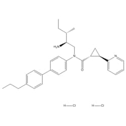 Medchemexpress LLC&nbsp;(1R,2R)-2-PCCA hydrochloride | 1609563-71-4 | 98.1% | 528.56 g/mol | C30H39Cl2N3O | 5 MG