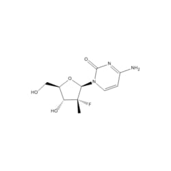 Medchemexpress LLC HY-10165 2mg Medchemexpress, PSI-6130 CAS:817204-33-4 Purity:>98%
