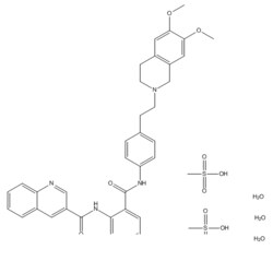 Medchemexpress LLC&nbsp;HY-10550A 10mg Medchemexpress, Tariquidar (methanesulfonate, hydrate) CAS:625375-83-9 Purity:>98%
