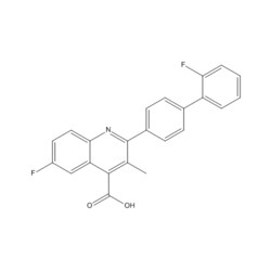 Medchemexpress LLC&nbsp;6-fluoro-2-[4-(2-fluorophenyl)phenyl]-3-methylquinoline-4-carboxylic acid | 96187-53-0 | MFCD00866437 | 99.9% | 375.37 | C23H15F2NO2 | 10 MG