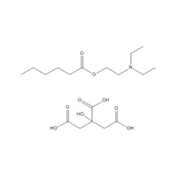 Medchemexpress LLC&nbsp;HY-112106A 100mg Medchemexpress, Diethyl aminoethyl hexanoate citrate DA-6 citrate;2-Diethylaminoethyl hexanoate citrate CAS:220439-24-7 Purity:98%