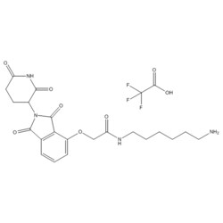 Medchemexpress LLC&nbsp;HY-112618A 100mg Medchemexpress, Thalidomide-O-amido-C6-NH2 (TFA) CAS:1950635-14-9 Purity:>98%
