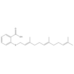 Medchemexpress LLC&nbsp;HY-14754 100mg Medchemexpress, Salirasib S-Farnesylthiosalicylic acid;Farnesyl Thiosalicylic Acid;FTS CAS:162520-00-5 Purity:98%